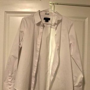 Women's Liz Claiborne White Button Up